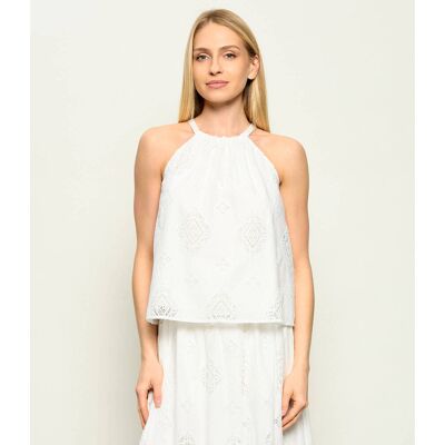 Ba&sh; Bluzka Regular Fit ecru M Ba&sh; Bluzka Regular Fit ecru M