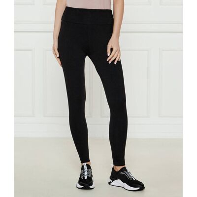 EA7 Legginsy Regular Fit stretch czarny S EA7 Legginsy Regular Fit stretch czarny S