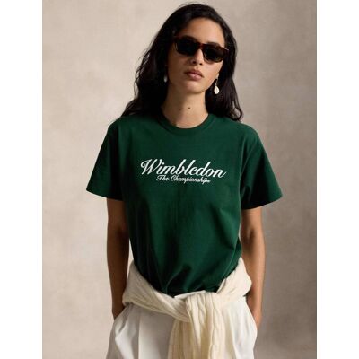 T-shirt Polo Ralph Lauren x Wimbledon Regular Fit butelkowa zieleń L T-shirt Polo Ralph Lauren x Wimbledon Regular Fit butelkowa zieleń L