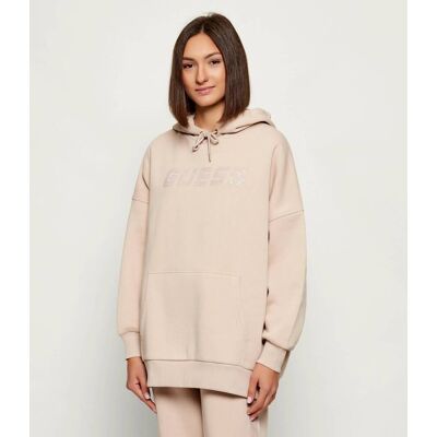 Guess ACTIVE Bluza AELIA Oversize fit beżowy M Guess ACTIVE Bluza AELIA Oversize fit beżowy M