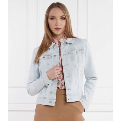 Tommy Jeans Kurtka jeansowa Regular Fit błękitny S Tommy Jeans Kurtka jeansowa Regular Fit błękitny S