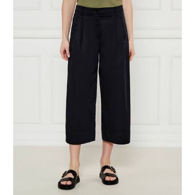 Marc Cain Spodnie WARIN flare fit czarny 34 Marc Cain Spodnie WARIN flare fit czarny 34