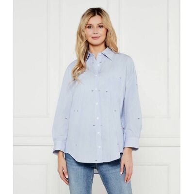 Joop! Jeans Koszula Brenda Relaxed fit niebieski L Joop! Jeans Koszula Brenda Relaxed fit niebieski L