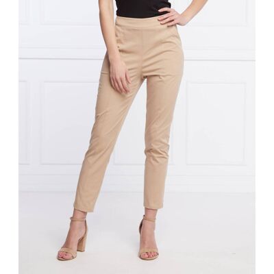 Marc Cain Spodnie Cropped Fit camel 42 Marc Cain Spodnie Cropped Fit camel 42