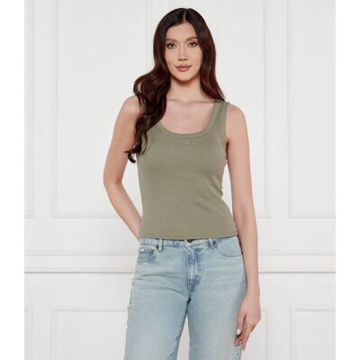 Guess Top Slim Fit zielony XL Guess Top Slim Fit zielony XL