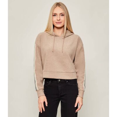 Guess ACTIVE Bluza MURIEL Oversize fit z dodatkiem wełny beżowy M Guess ACTIVE Bluza MURIEL Oversize fit z dodatkiem wełny beżowy M