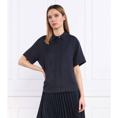 Samsøe Samsøe Koszula MINA Relaxed fit granatowy S Samsøe Samsøe Koszula MINA Relaxed fit granatowy S