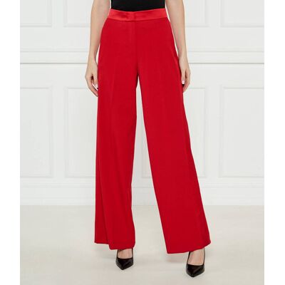 MAX&Co.; Spodnie flare fit czerwony 38 MAX&Co.; Spodnie flare fit czerwony 38