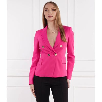 Liu Jo Marynarka Slim Fit fuksja 40 Liu Jo Marynarka Slim Fit fuksja 40