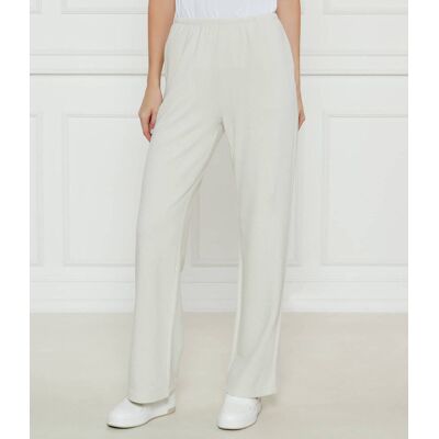 Calvin Klein Jeans Spodnie dresowe Regular Fit ecru XL Calvin Klein Jeans Spodnie dresowe Regular Fit ecru XL