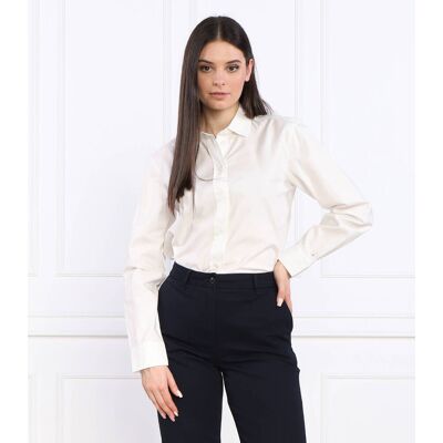 Tommy Hilfiger Koszula OXFORD Relaxed fit biały 42 Tommy Hilfiger Koszula OXFORD Relaxed fit biały 42