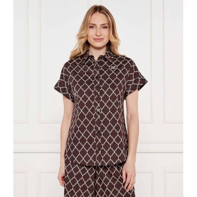 MM Koszula SPONDA Regular Fit brązowy 34 MM Koszula SPONDA Regular Fit brązowy 34