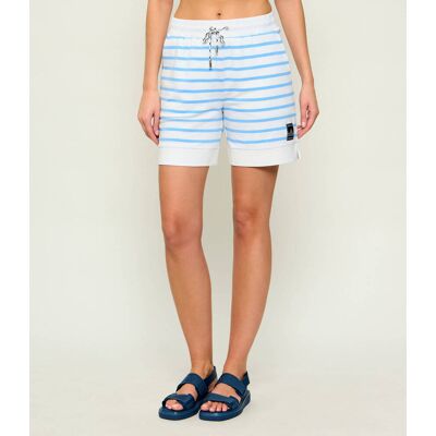 Marc Cain Szorty ROHINI Loose fit biały 38 Marc Cain Szorty ROHINI Loose fit biały 38