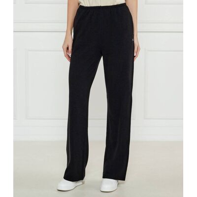 Calvin Klein Jeans Spodnie dzianinowe Regular Fit czarny S Calvin Klein Jeans Spodnie dzianinowe Regular Fit czarny S