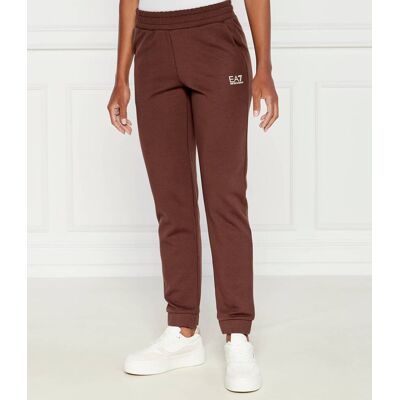 EA7 Spodnie dresowe Regular Fit brązowy XL EA7 Spodnie dresowe Regular Fit brązowy XL