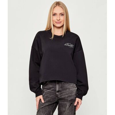 AllSaints Bluza REEL LILA Oversize fit czarny L AllSaints Bluza REEL LILA Oversize fit czarny L