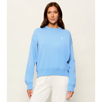 Polo Ralph Lauren Bluza Loose fit błękitny XS Polo Ralph Lauren Bluza Loose fit błękitny XS