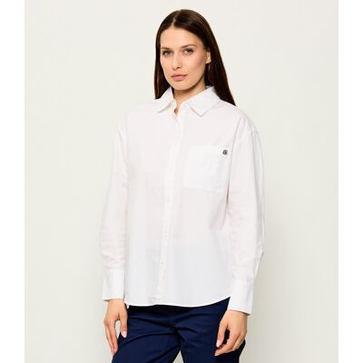 US Polo ASSN Koszula Loose fit biały S US Polo ASSN Koszula Loose fit biały S