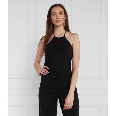 Patrizia Pepe Top Slim Fit czarny L Patrizia Pepe Top Slim Fit czarny L