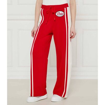 Pinko Spodnie dresowe JACOB Relaxed fit czerwony M Pinko Spodnie dresowe JACOB Relaxed fit czerwony M