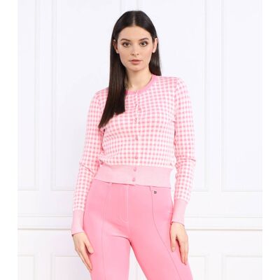Marc Cain Kardigan Regular Fit różowy 42 Marc Cain Kardigan Regular Fit różowy 42