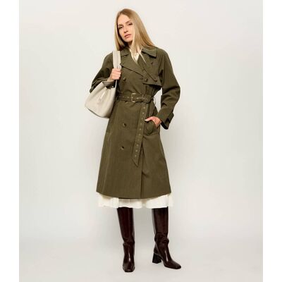 Michael Kors Trencz oliwkowy XS Michael Kors Trencz oliwkowy XS