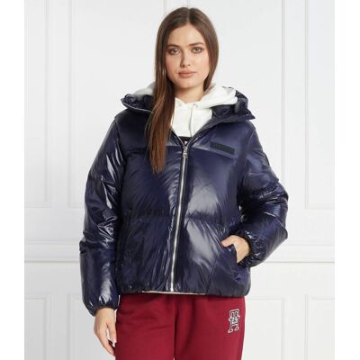 Tommy Hilfiger Puchowa kurtka Regular Fit granatowy L Tommy Hilfiger Puchowa kurtka Regular Fit granatowy L