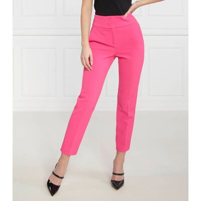 BluGirl Blumarine Spodnie Slim Fit różowy 40 BluGirl Blumarine Spodnie Slim Fit różowy 40