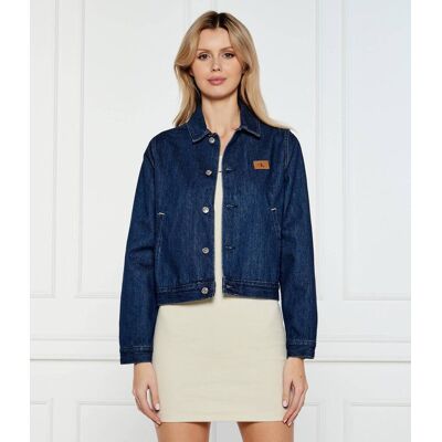 Calvin Klein Jeans Kurtka jeansowa Regular Fit granatowy S Calvin Klein Jeans Kurtka jeansowa Regular Fit granatowy S