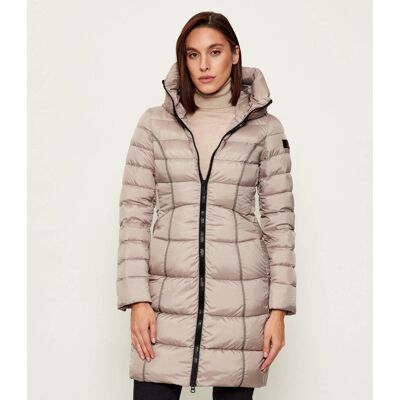 Peuterey Puchowa kurtka LEVARIA MQN 02 Slim Fit beżowy 34 Peuterey Puchowa kurtka LEVARIA MQN 02 Slim Fit beżowy 34