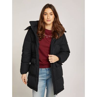 Tommy Jeans Puchowa kurtka Regular Fit czarny S Tommy Jeans Puchowa kurtka Regular Fit czarny S