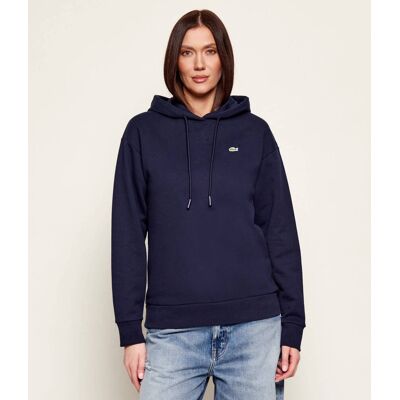 Lacoste Bluza Oversize fit granatowy 40 Lacoste Bluza Oversize fit granatowy 40