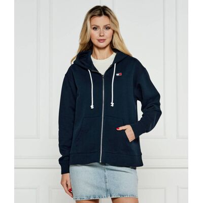 Tommy Jeans Bluza Relaxed fit granatowy XS Tommy Jeans Bluza Relaxed fit granatowy XS