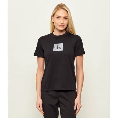 Calvin Klein Jeans T-shirt Classic fit czarny M Calvin Klein Jeans T-shirt Classic fit czarny M