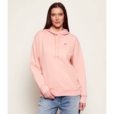 Lacoste Bluza Oversize fit łososiowy 34 Lacoste Bluza Oversize fit łososiowy 34