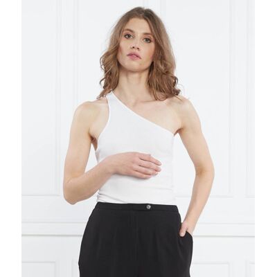 Samsøe Samsøe Top Slim Fit biały XS Samsøe Samsøe Top Slim Fit biały XS