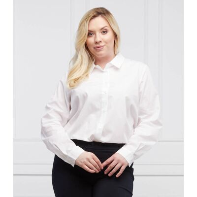 Persona by Marina Rinaldi Koszula Plus size Regular Fit biały 42 Persona by Marina Rinaldi Koszula Plus size Regular Fit biały 42