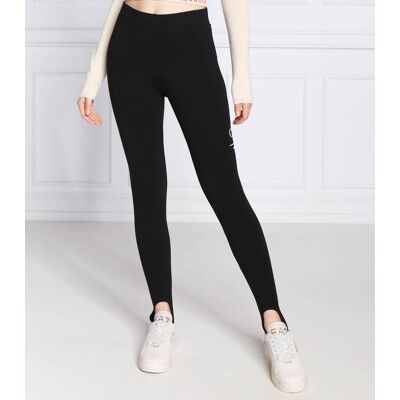 Calvin Klein Jeans Legginsy Slim Fit czarny L Calvin Klein Jeans Legginsy Slim Fit czarny L