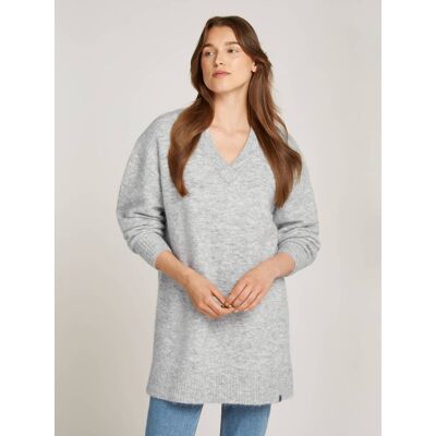Calvin Klein Jeans Sweter z dodatkiem wełny szary M Calvin Klein Jeans Sweter z dodatkiem wełny szary M