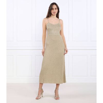 BluGirl Blumarine Sukienka złoty L BluGirl Blumarine Sukienka złoty L