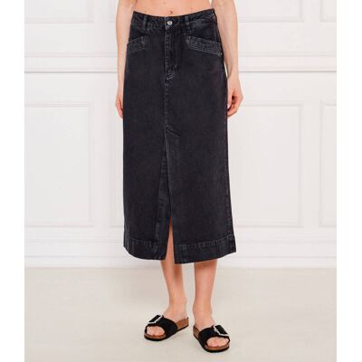 Boss BLACK Jeansowa spódnica SEMAIRE czarny 34 Boss BLACK Jeansowa spódnica SEMAIRE czarny 34