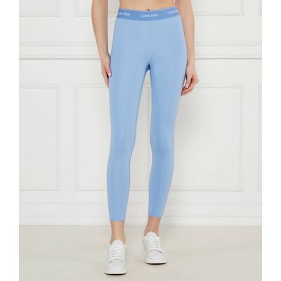 Calvin Klein Performance Legginsy Slim Fit błękitny XL Calvin Klein Performance Legginsy Slim Fit błękitny XL