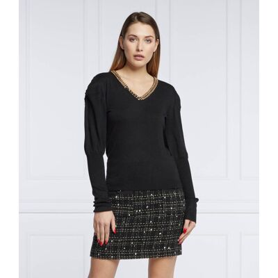 Liu Jo Sweter Regular Fit czarny S Liu Jo Sweter Regular Fit czarny S