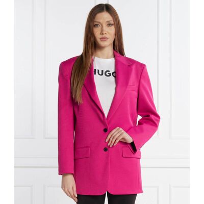 HUGO Marynarka Akate Oversize fit fuksja 40 HUGO Marynarka Akate Oversize fit fuksja 40