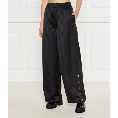 HUGO Spodnie dresowe Hacelia Relaxed fit czarny 36 HUGO Spodnie dresowe Hacelia Relaxed fit czarny 36