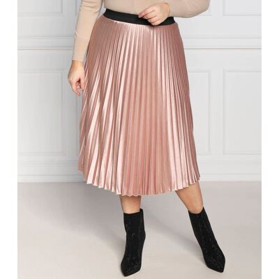 Persona by Marina Rinaldi Spódnica plus size różowe złoto 38/40 Persona by Marina Rinaldi Spódnica plus size różowe złoto 38/40