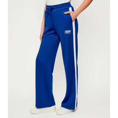 Joop! Jeans Spodnie dresowe Trine Relaxed fit niebieski M Joop! Jeans Spodnie dresowe Trine Relaxed fit niebieski M