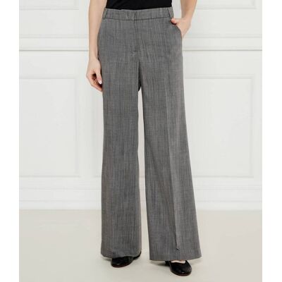 MAX&Co.; Wełniane spodnie SAIO flare fit szary 36 MAX&Co.; Wełniane spodnie SAIO flare fit szary 36