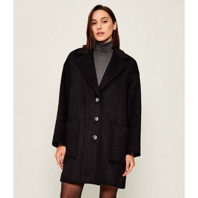 MAX&Co.; Wełniany płaszcz TAROCCO czarny 40 MAX&Co.; Wełniany płaszcz TAROCCO czarny 40