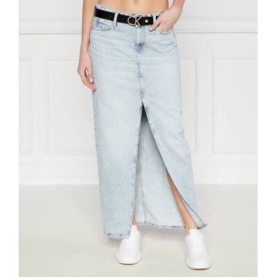 Calvin Klein Jeans Jeansowa spódnica błękitny 27 Calvin Klein Jeans Jeansowa spódnica błękitny 27